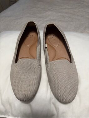Women's Neutral Knit Slip-On Flats